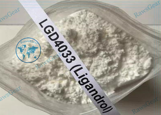 Polvo de esteroides para ciclo de corte LGD-4033 Ligandrol Sarms Polvo CAS 1165910-22-4 proveedor